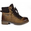 TSF L DIKE 06 BRN LETAHER FUR BOOT FOR WOMEN's (BRN) 